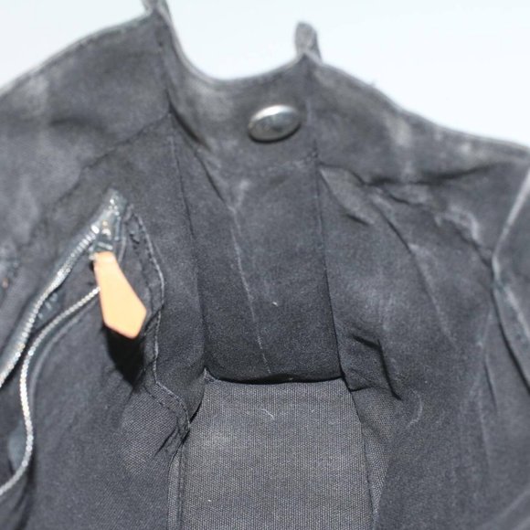 AUTHENTICITY GUARANTEED HERMES Fourre Tout PM Hand Bag Canvas Black - Picture 10 of 16